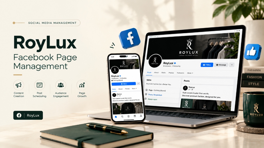 RoyLux — Facebook Page Management
